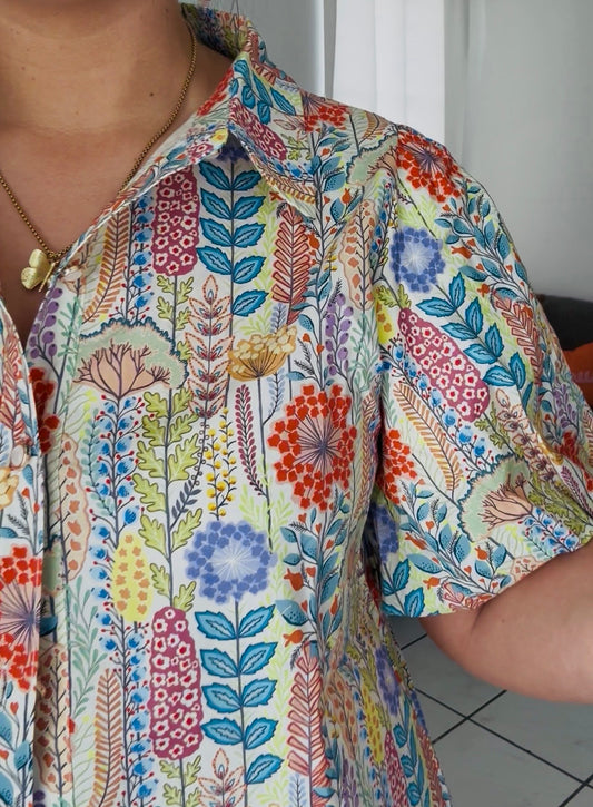 Floral Top & Short Set