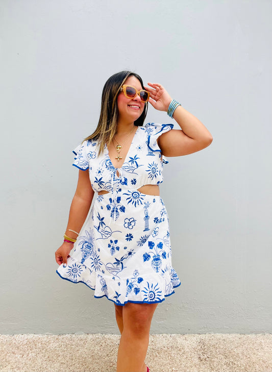 Cely Cut Out Dress