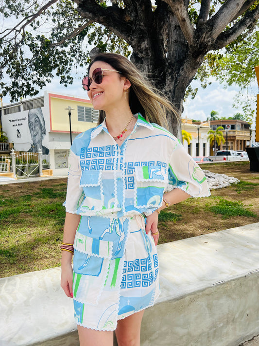 Floral Lace Trim Set