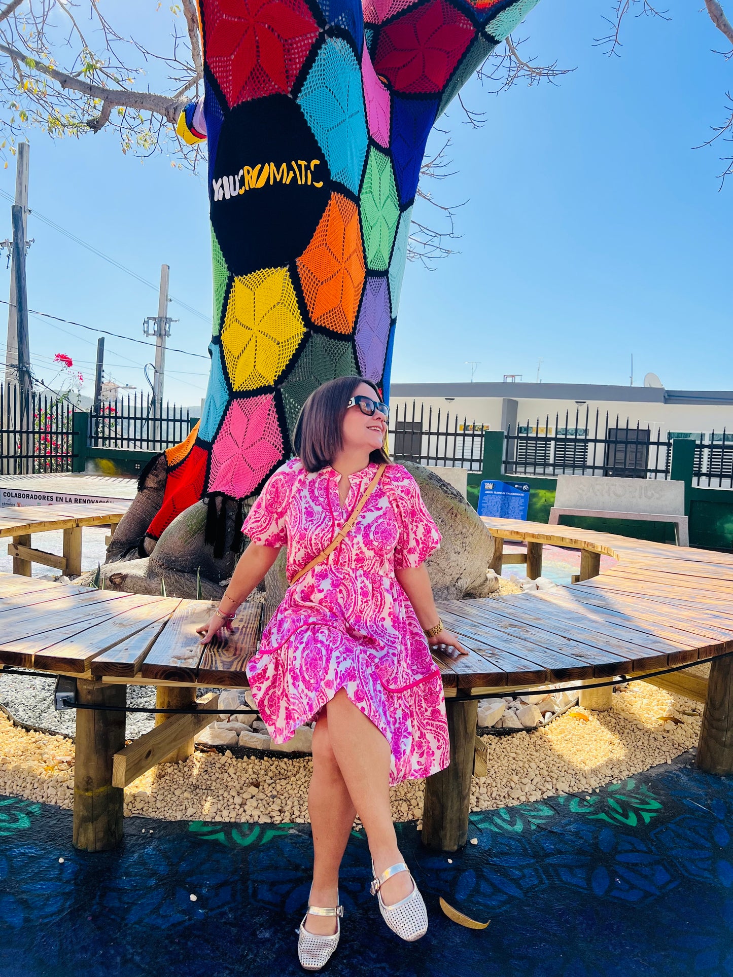 Magenta Dress