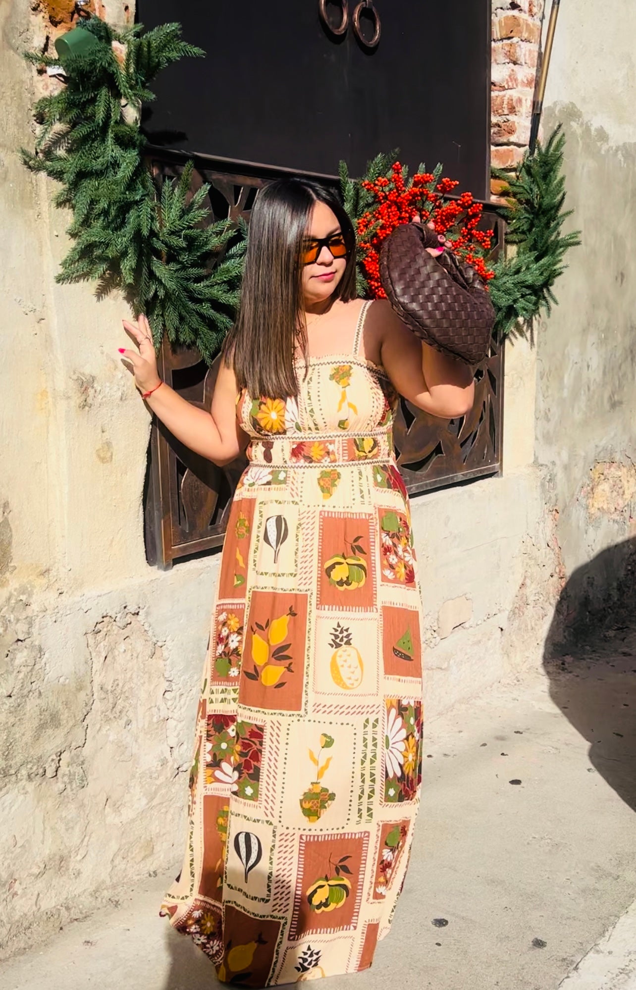 Printed Maxi Dress