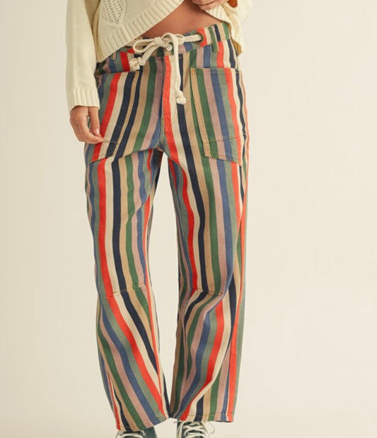 Multi Stripes Pants