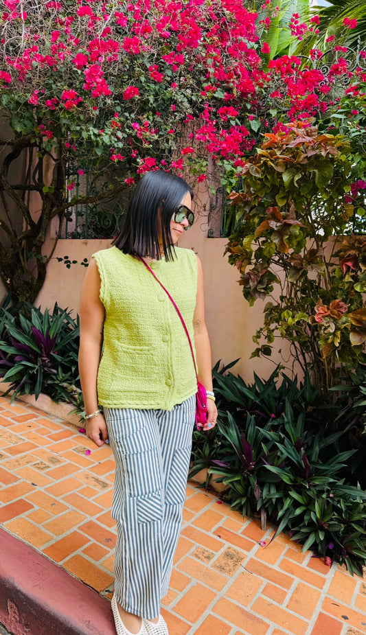Sage Green Vest