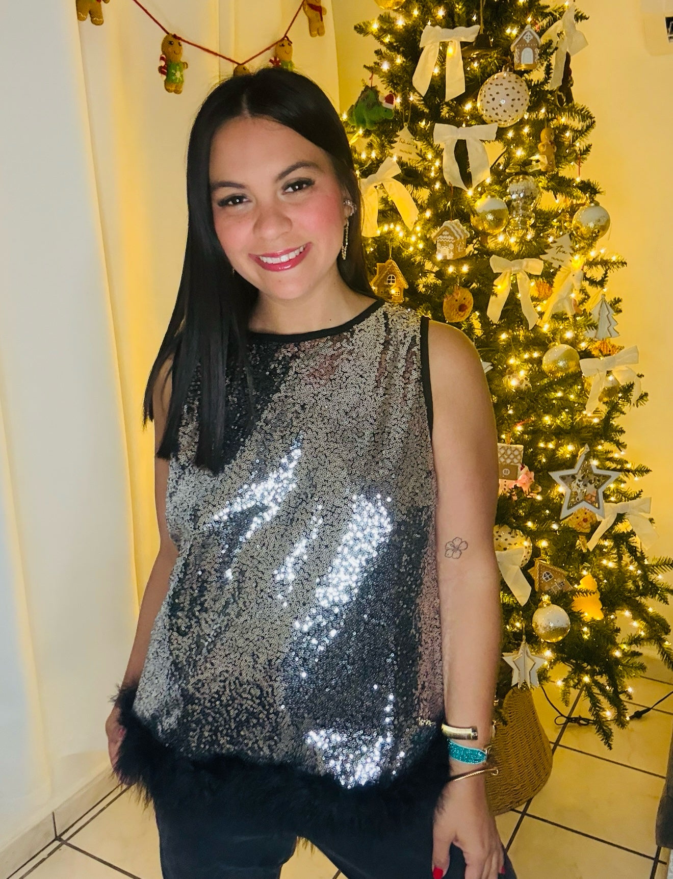 Feather Glow Top