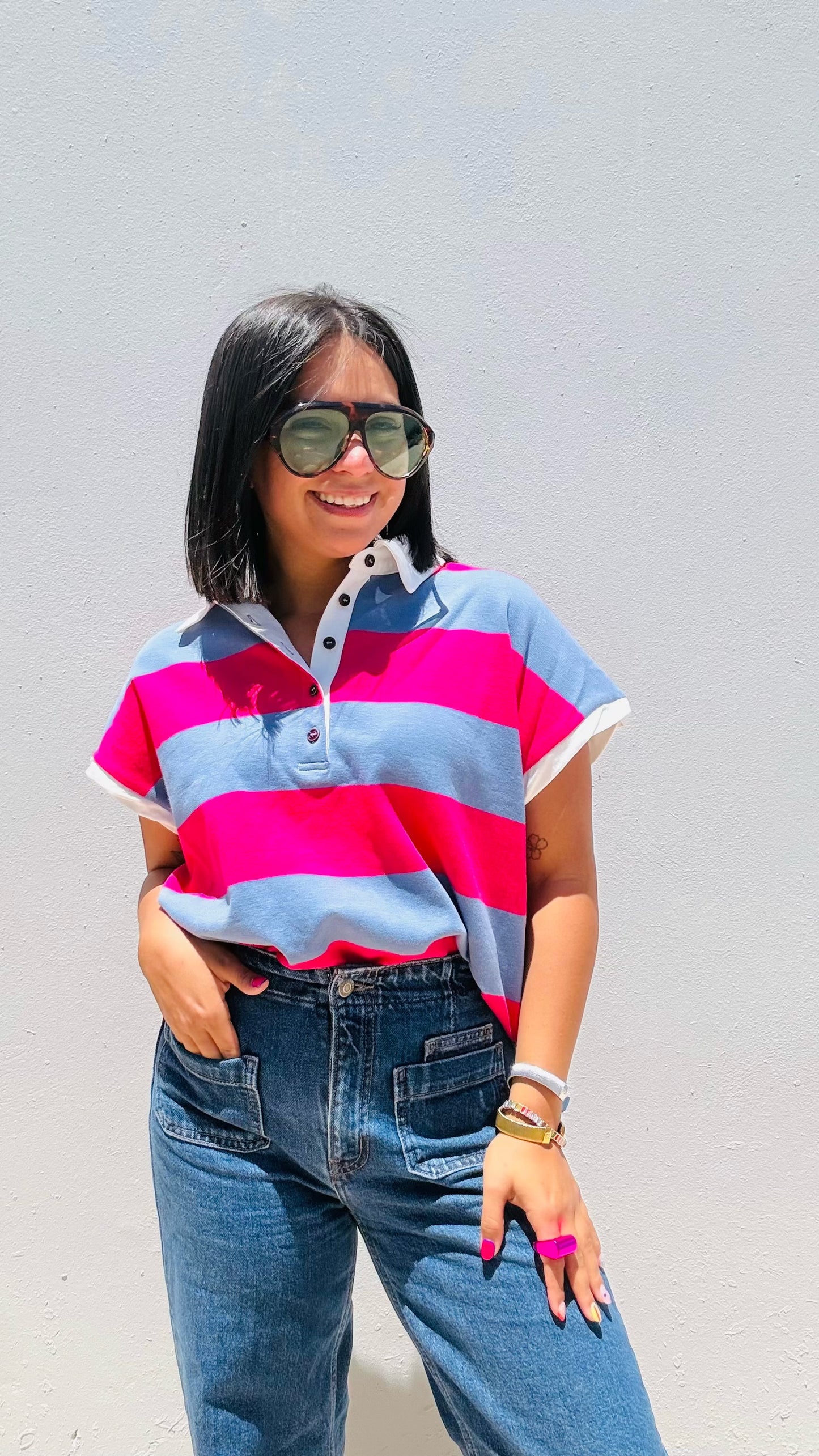 Casual Stripe Top