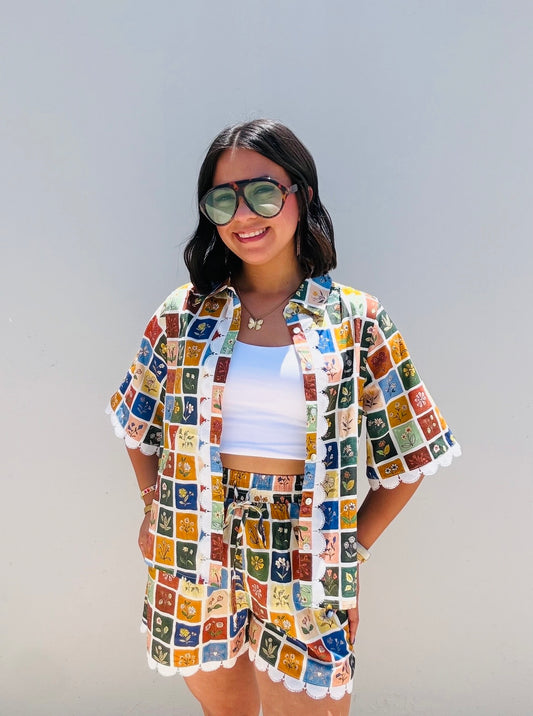 Floral Patchwork Set