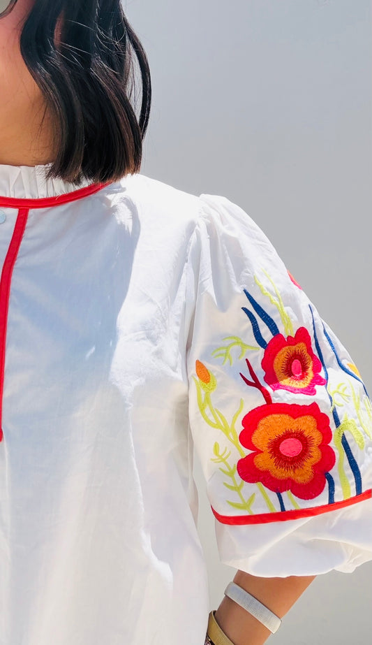 Embroidery Top
