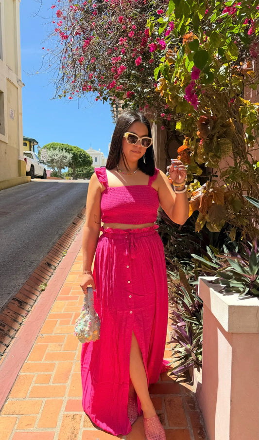 Flowy Maxi Skirt Set