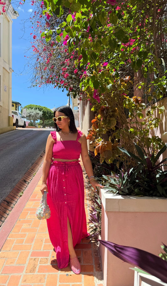 Flowy Maxi Skirt Set