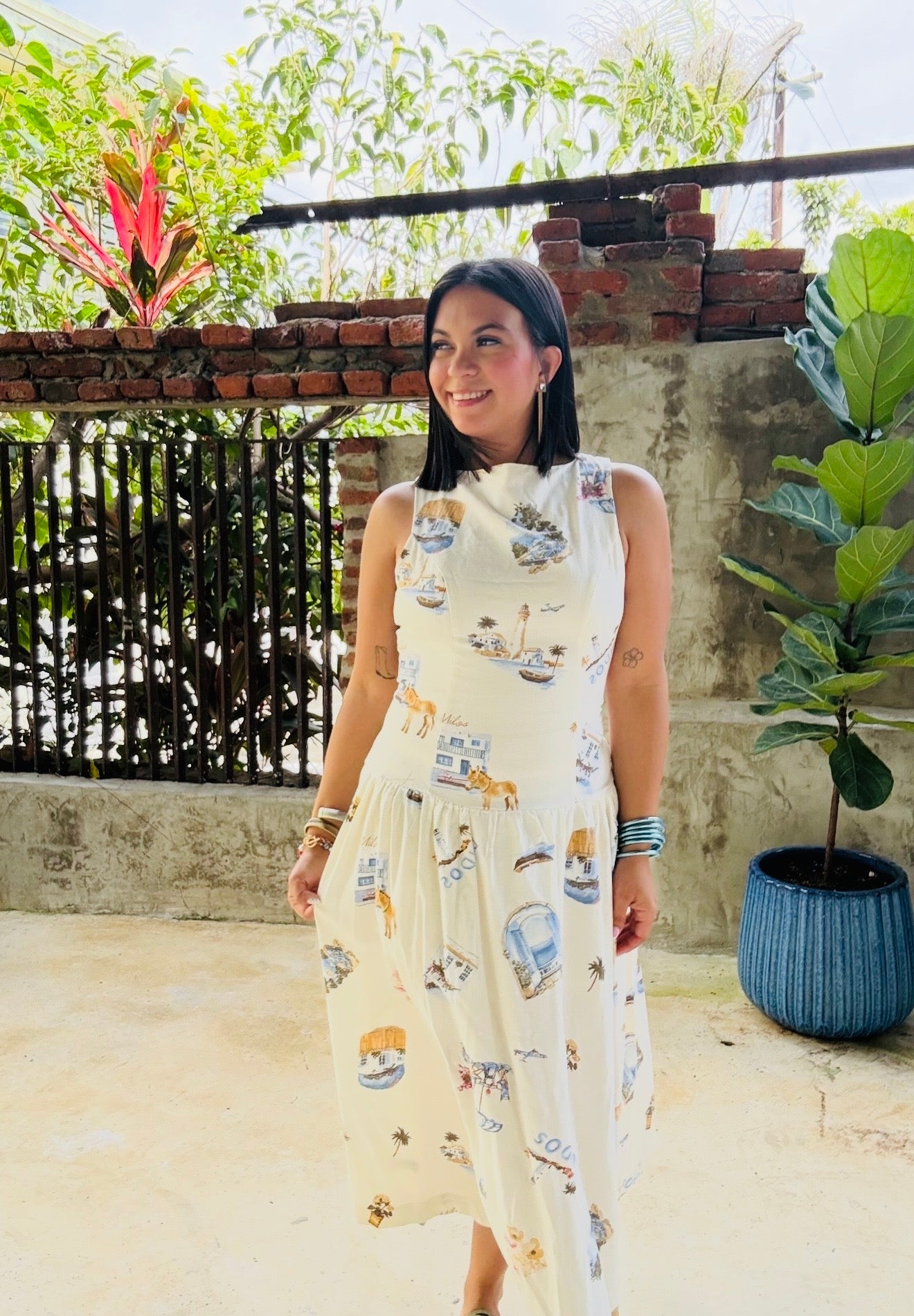 Vacations Midi Dress