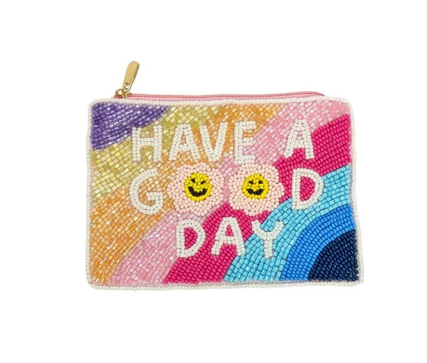 Have Good Day Coin Purse