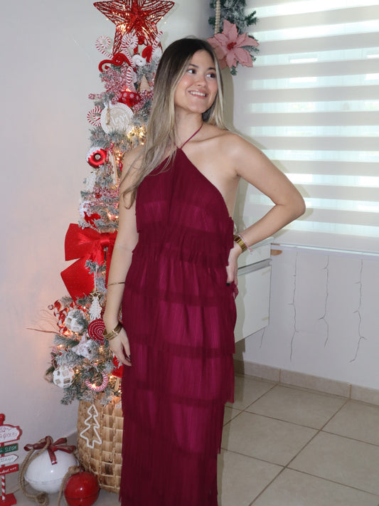 Burgandy Maxi Dress