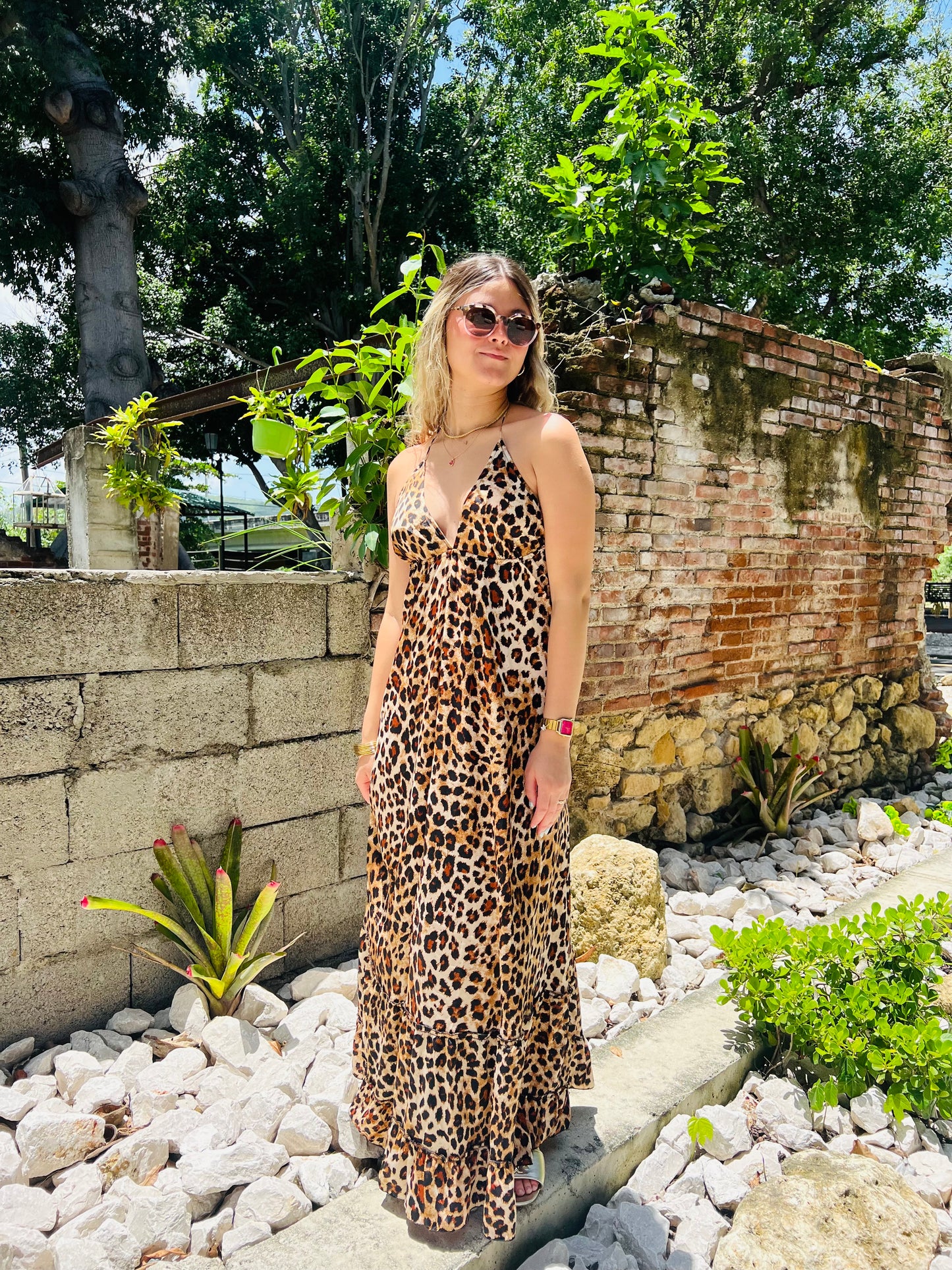 Restock Animal Print Maxi Dress