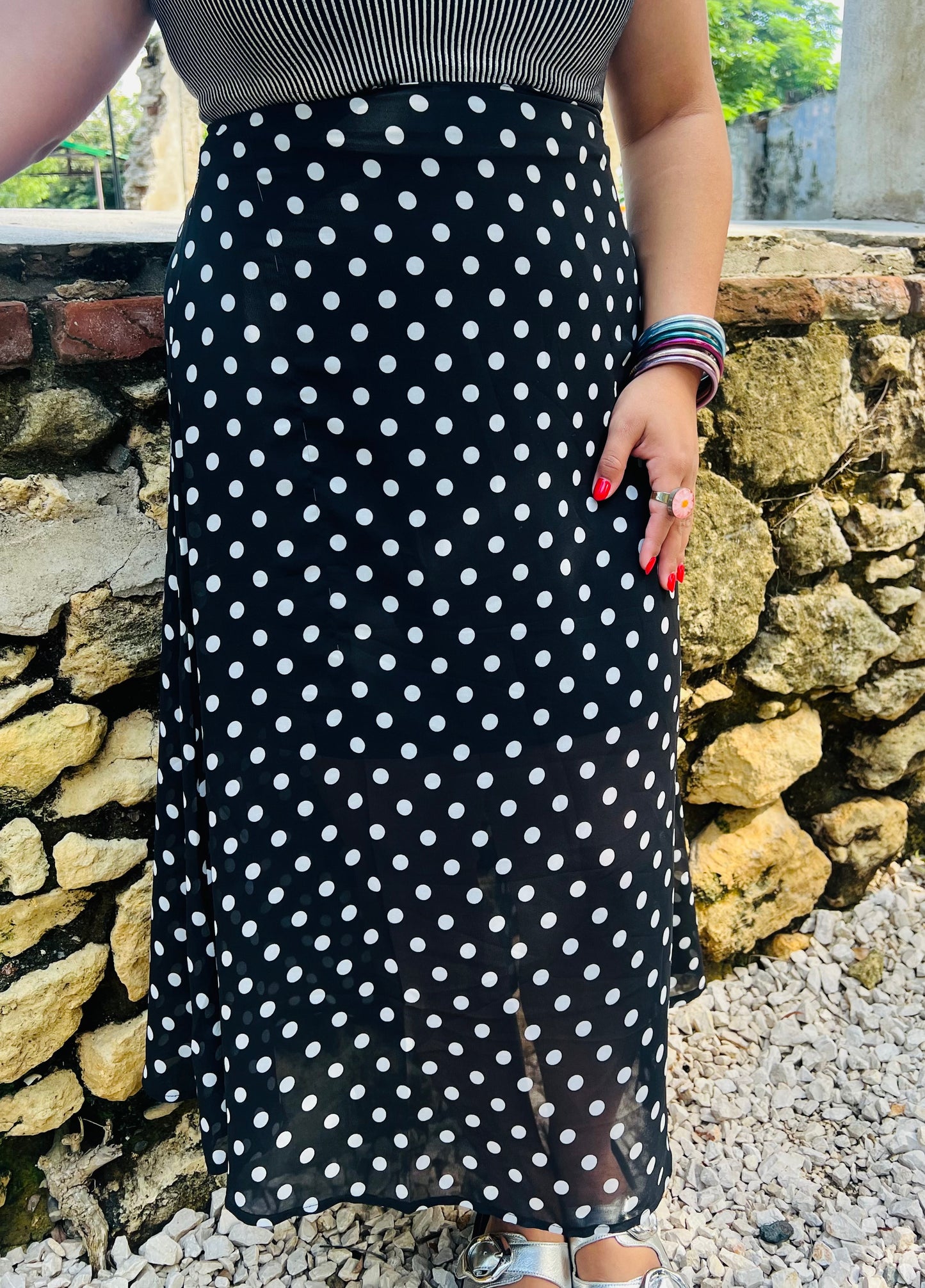 Polka Dot Skirt