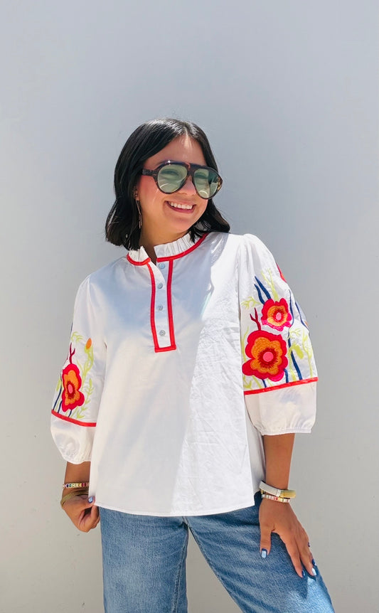 Embroidery Top